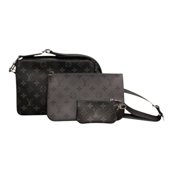 ルイ・ヴィトン LOUIS VUITTON トリオメッセンジャー M69443 モノグラム・エクリプス ユニセックス ショルダーバッグ
