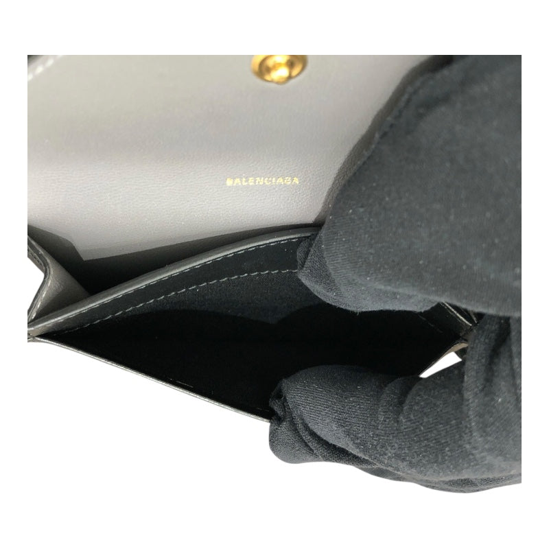 バレンシアガ BALENCIAGA エンベロープ カードケース 750324 GD金具 カーフ メンズ 名刺入れ