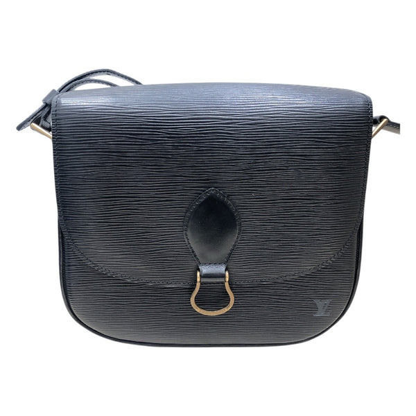 ルイ・ヴィトン LOUIS VUITTON サンクルー M52192  ノワール エピレザー ユニセックス ショルダーバッグ