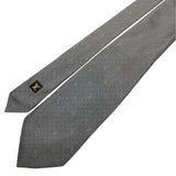 ルイ・ヴィトン LOUIS VUITTON シルク ネクタイ グレー シルク100% メンズ ネクタイ