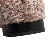 シャネル CHANEL バレリーナ　フラットパンプス G02819 ツイード レディース パンプス