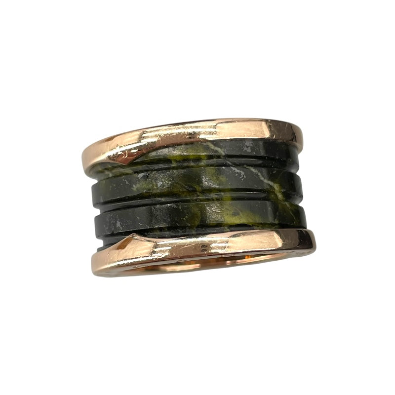 ブルガリ BVLGARI ビーゼロワンリング 4バンド(M) マーブル ピンクゴールド 750 ジュエリー