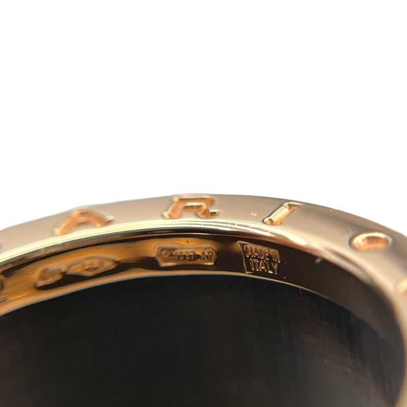 ブルガリ BVLGARI ビーゼロワンリング 4バンド(M) マーブル ピンクゴールド 750 ジュエリー
