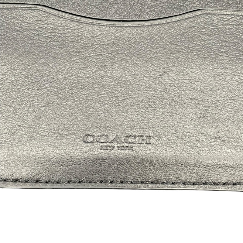 コーチ COACH ロゴクラッチバッグ 64264 ブラック レザー メンズ セカンドバッグ