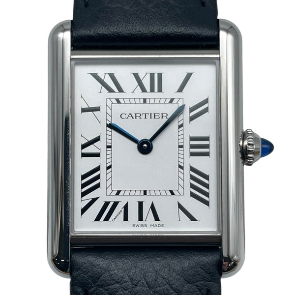 カルティエ Cartier タンクマストLM WSTA0041 シルバー SS レディース 腕時計