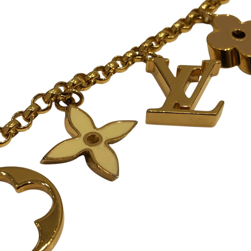 ルイ・ヴィトン LOUIS VUITTON チェーンフルールドゥ モノグラム ゴールド メタル/GP アクセサリー