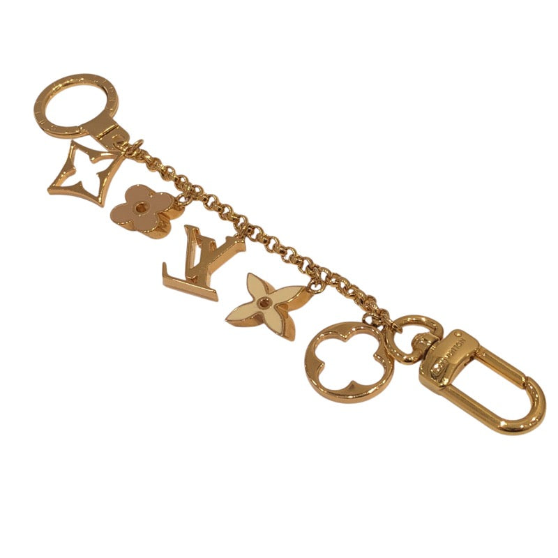 ルイ・ヴィトン LOUIS VUITTON チェーンフルールドゥ モノグラム ゴールド メタル/GP アクセサリー