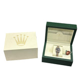 ロレックス ROLEX デイトジャスト26 ホリコン V番 179173G ブラック YG×SS レディース 腕時計