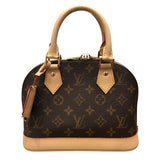 ルイ・ヴィトン LOUIS VUITTON アルマBB M53152 ブラウン　ゴールド金具 モノグラムキャンバス レディース ハンドバッグ