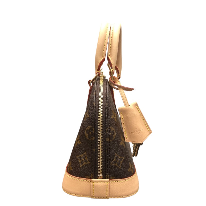 ルイ・ヴィトン LOUIS VUITTON アルマBB M53152 ブラウン　ゴールド金具 モノグラムキャンバス レディース ハンドバッグ