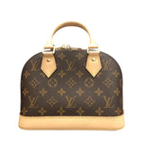 ルイ・ヴィトン LOUIS VUITTON アルマBB M53152 ブラウン　ゴールド金具 モノグラムキャンバス レディース ハンドバッグ