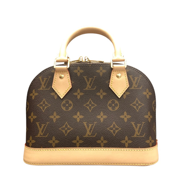 ルイ・ヴィトン LOUIS VUITTON アルマBB M53152 ブラウン　ゴールド金具 モノグラムキャンバス レディース ハンドバッグ