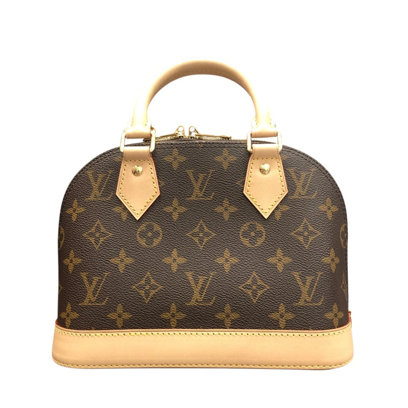 ルイ・ヴィトン LOUIS VUITTON アルマBB M53152 ブラウン　ゴールド金具 モノグラムキャンバス レディース ハンドバッグ