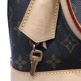 ルイ・ヴィトン LOUIS VUITTON アルマBB M53152 ブラウン　ゴールド金具 モノグラムキャンバス レディース ハンドバッグ