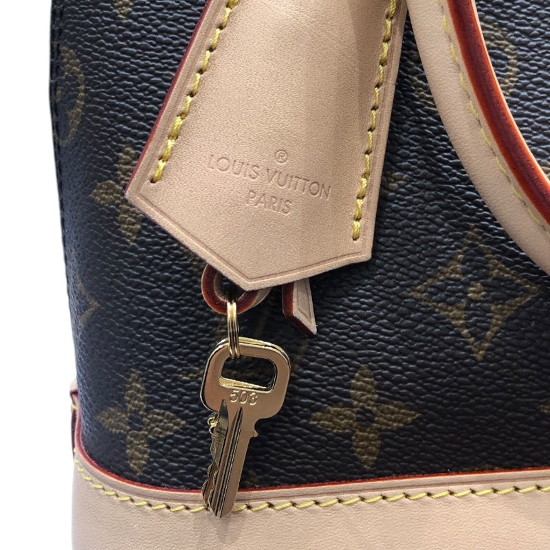 ルイ・ヴィトン LOUIS VUITTON アルマBB M53152 ブラウン　ゴールド金具 モノグラムキャンバス レディース ハンドバッグ