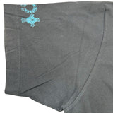 クロムハーツ CHROME HEARTS バックセメタリークロスプリント半袖Tシャツ 2212-304-0789 ブラック コットン メンズ 半袖Ｔシャツ