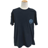 クロムハーツ CHROME HEARTS バックセメタリークロスプリント半袖Tシャツ 2212-304-0789 ブラック コットン メンズ 半袖Ｔシャツ
