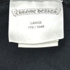 クロムハーツ CHROME HEARTS バックセメタリークロスプリント半袖Tシャツ 2212-304-0789 ブラック コットン メンズ 半袖Ｔシャツ