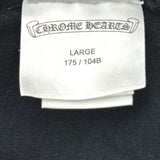 クロムハーツ CHROME HEARTS バックセメタリークロスプリント半袖Tシャツ 2212-304-0789 ブラック コットン メンズ 半袖Ｔシャツ