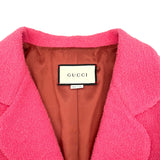 グッチ GUCCI ジャケット 519267 ピンク ウール レディース その他アウター