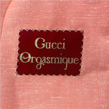 グッチ GUCCI ロゴワッペンスラックスパンツ 624955 ピンク レーヨン レディース その他ボトムス