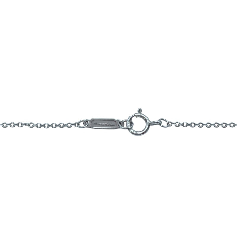 ティファニー TIFFANY＆CO Tスマイルダイヤネックレス ホワイトゴールド Au750 ジュエリー