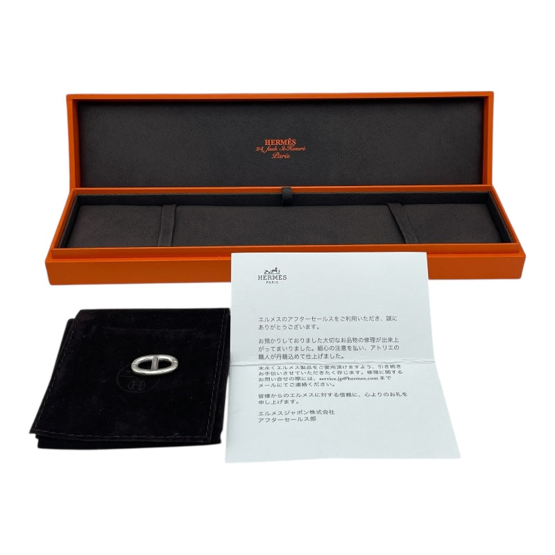 エルメス HERMES シェーヌダンクルブレスTGM 12コマ シルバー SV925 ジュエリー