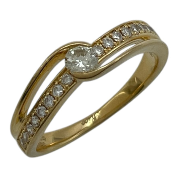 TSUTSUMI ダイヤリング ゴールド K18 ジュエリー