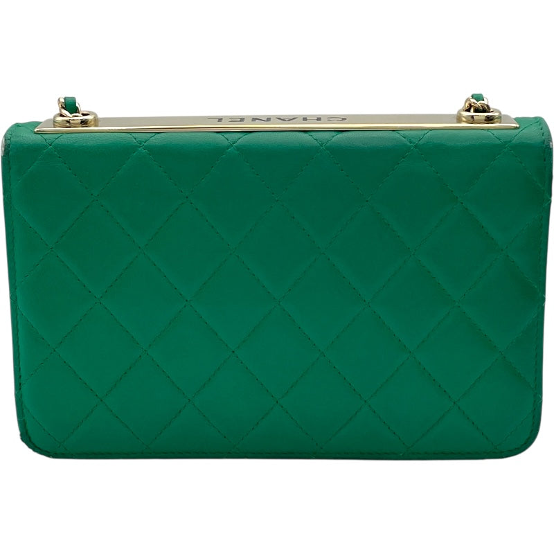 シャネル CHANEL トレンディCCチェーンウォレット A80982 30番台