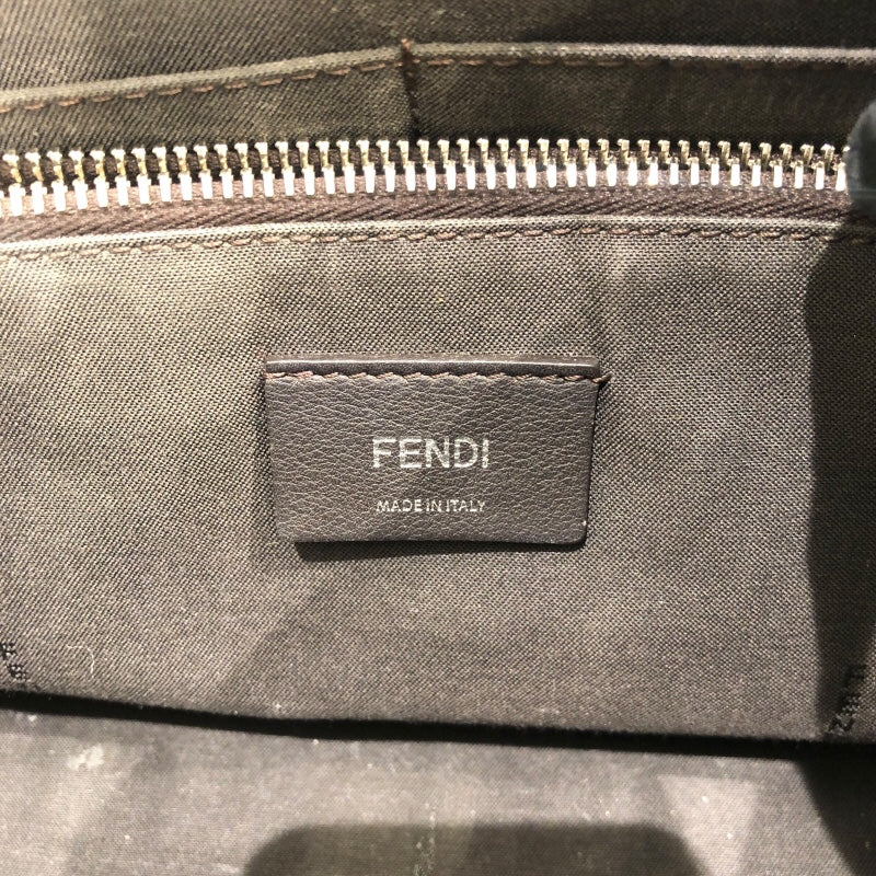 フェンディ FENDI バイザウェイミディアム 8BL124 カーキ カーフスキン　パイソン レディース ショルダーバッグ