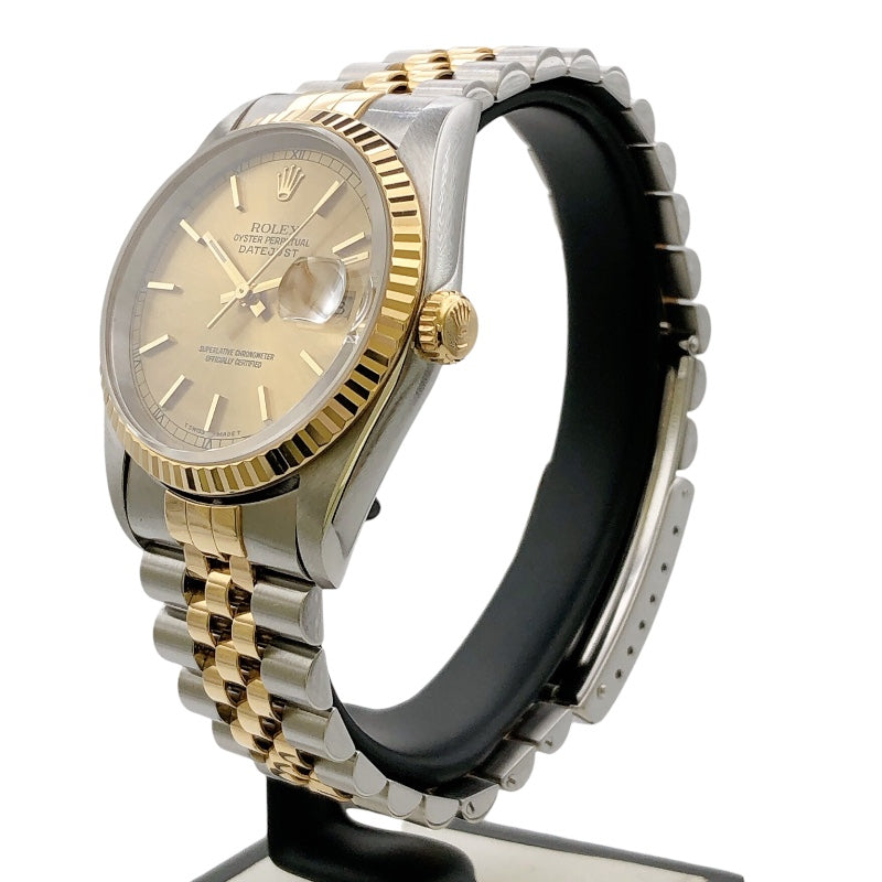 ロレックス ROLEX デイトジャスト 16233 ゴールド K18/SS メンズ 腕時計