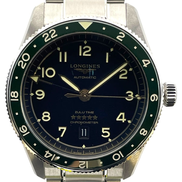 ロンジン LONGINES スピリットズールータイム L3.812.4.63.6 ブラック
