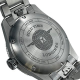 ロンジン LONGINES スピリットズールータイム L3.812.4.63.6 ブラック SS 自動巻き メンズ 腕時計