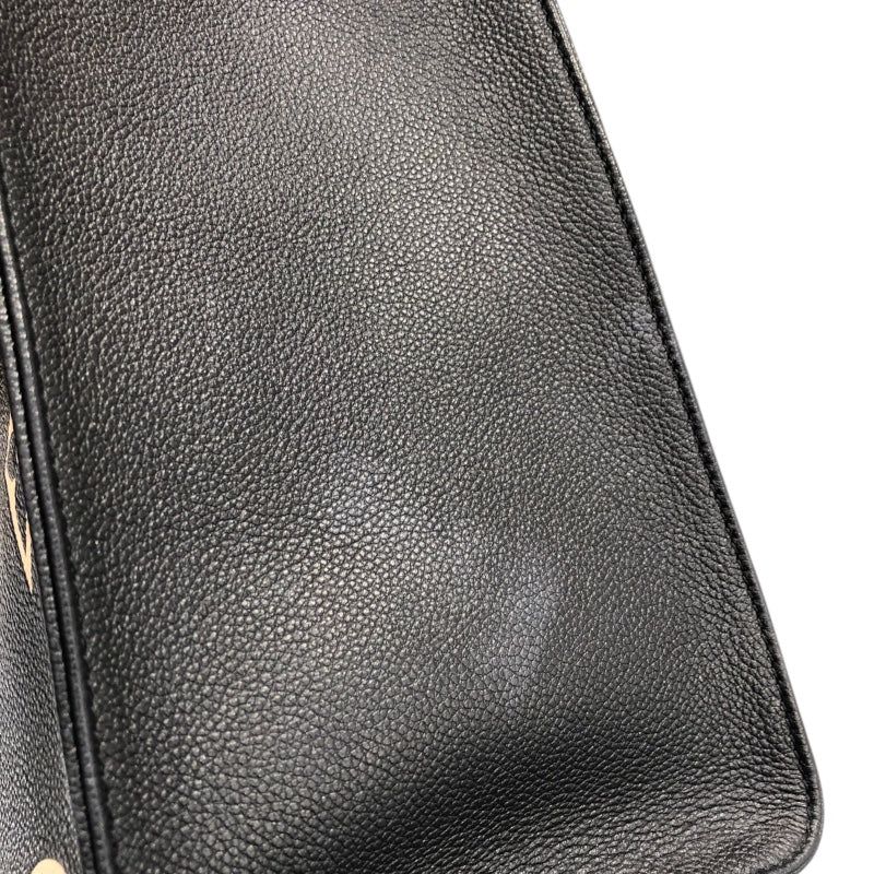 ルイ・ヴィトン LOUIS VUITTON オンザゴーMM M45495 ブラック バイカラー モノグラム･アンプラント レディース トートバッグ