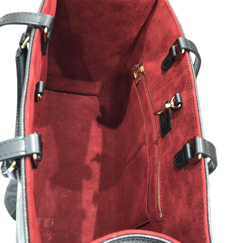 ルイ・ヴィトン LOUIS VUITTON オンザゴーMM M45495 ブラック バイカラー モノグラム･アンプラント レディース トートバッグ