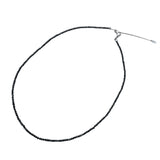 K18WG ブラックダイヤ 連ネックレス ホワイトゴールド K18WG ジュエリー