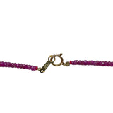 K18 ルビー 連ネックレス ゴールド K18 ジュエリー