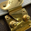 ルイ・ヴィトン LOUIS VUITTON パピヨントランク M81485 ブラウン モノグラム/LVマッチ レディース ショルダーバッグ