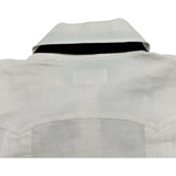 シャネル CHANEL ノースリーブリネンシャツ P55647 ホワイト リネン レディース その他トップス