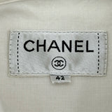 シャネル CHANEL ノースリーブリネンシャツ P55647 ホワイト リネン レディース その他トップス