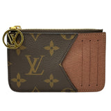 ルイ・ヴィトン LOUIS VUITTON ポルトカルト・ロミー M81880 ブラウン モノグラムキャンバス ユニセックス カードケース