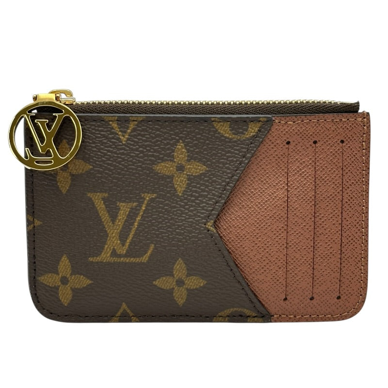 ルイビトンケース ルイ・ヴィトン LOUIS VUITTON ポルトカルト・ロミー M81880 ブラウン