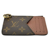 ルイ・ヴィトン LOUIS VUITTON ポルトカルト・ロミー M81880 ブラウン モノグラムキャンバス ユニセックス カードケース