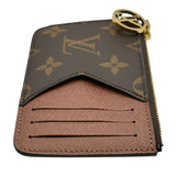 ルイ・ヴィトン LOUIS VUITTON ポルトカルト・ロミー M81880 ブラウン モノグラムキャンバス ユニセックス カードケース