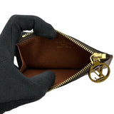 ルイ・ヴィトン LOUIS VUITTON ポルトカルト・ロミー M81880 ブラウン モノグラムキャンバス ユニセックス カードケース