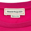 アレキサンダーマックイーン Alexander McQUEEN フロントロゴ半袖Tシャツ 659729 ピンク コットン レディース 半袖Ｔシャツ