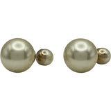 クリスチャン・ディオール Christian Dior パールピアス ホワイト フェイクパール/メタル アクセサリー