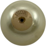 クリスチャン・ディオール Christian Dior パールピアス ホワイト フェイクパール/メタル アクセサリー