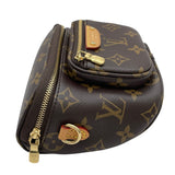 ルイ・ヴィトン LOUIS VUITTON ミニバムバッグ M82335 ブラウン モノグラムキャンバス レディース ショルダーバッグ