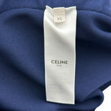 セリーヌ CELINE ロゴ刺繡サイドラインパンツ 2Z1301210 ネイビー ポリエステル メンズ その他ボトムス